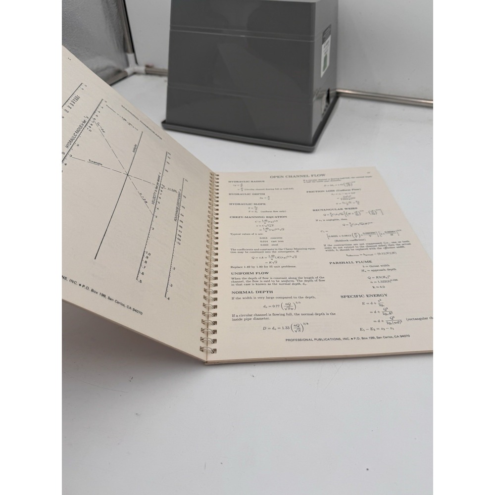 Civil Engineering Quick Reference Cards Michael R. Lindeberg PE Engineering - Picture 4 of 5